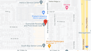 Sunnyside Nursing Ctr in google map