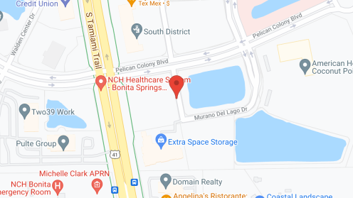 Map of the neighborhood around American House Coconut Point