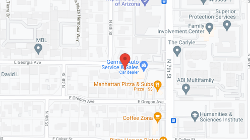 Map of the neighborhood around Constant Care North Central