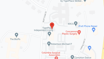 The Arbors at Bluff Creek Terrace in google map