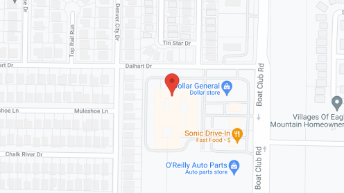 Map of the neighborhood around Bristol Park at Eagle Mountain