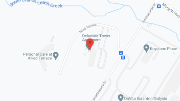 Delaware Tower Apartments in google map