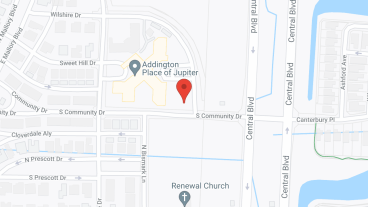 Addington Place of Jupiter in google map