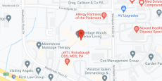 Heritage Woods in google map