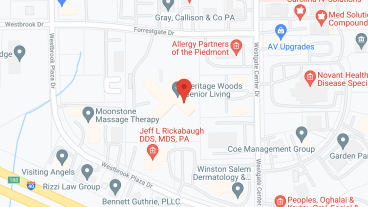 Heritage Woods in google map