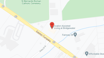 Avalon Assisted Living at Bridgewater in google map