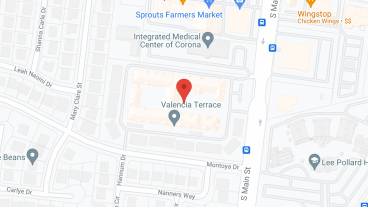 Valencia Terrace in google map