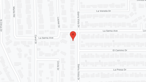 Map of the neighborhood around Haven for Mom and Dad I