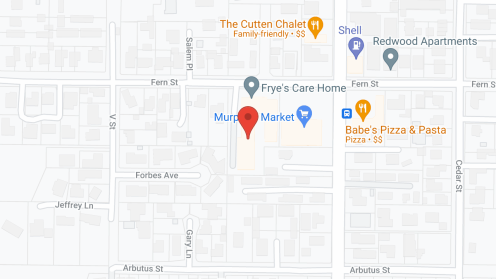 Map of the neighborhood around Frye's Care Home