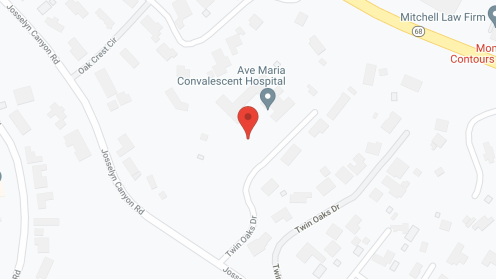Map of the neighborhood around Ave Maria Rcfe #1