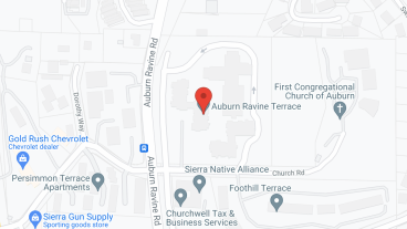Auburn Ravine Terrace Rtrmnt in google map