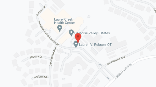 Map of the neighborhood around Paradise Valley Estates