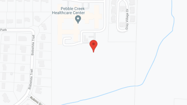 Pebble Creek Healthcare Center in google map