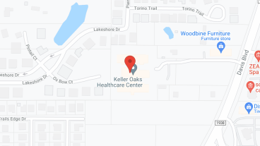 Keller Oaks Healthcare Center in google map