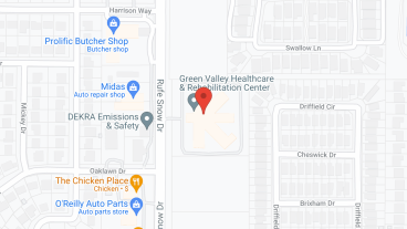 Green Valley Healthcare And Rehabilitation Center in google map