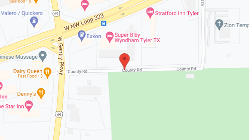 Map of the neighborhood around The Oaks Assisted Living