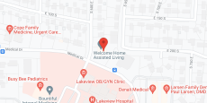 Welcome Home Assisted Living in google map