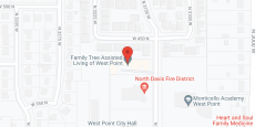 Family Tree of West Point City in google map