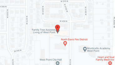 Family Tree of West Point City in google map