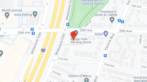Map of the neighborhood around Bridgeview Nursing Home
