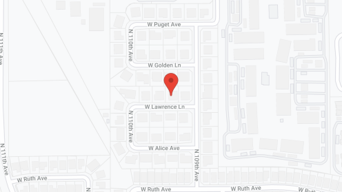 Map of the neighborhood around Arizona Bright Morning Star Assisted Living