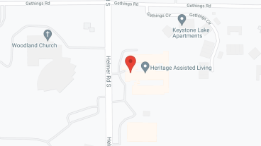Heritage Assisted living Community in google map