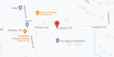 The Oaks at Woodfield in google map