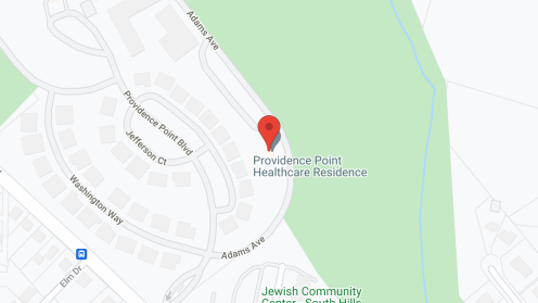 Map of the neighborhood around Providence Point