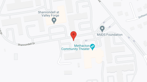 Map of the neighborhood around The Meadows at Shannondell