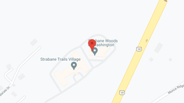 Strabane Woods in google map