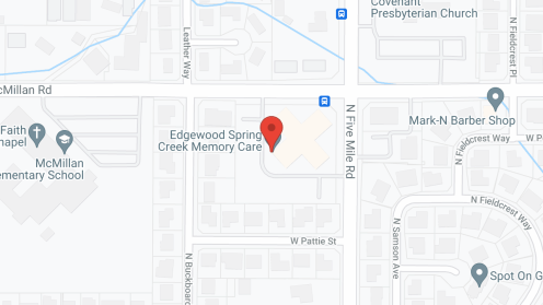 Map of the neighborhood around Spring Creek Boise
