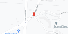 Hills of Cumberland Village in google map