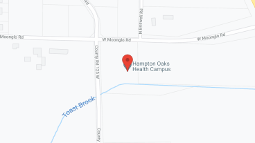 Hampton Oaks Health Campus in google map