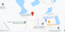 The Windsor of Lakewood Ranch in google map