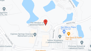 The Windsor of Lakewood Ranch in google map