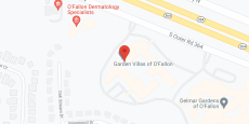 Garden Villas of O'Fallon in google map