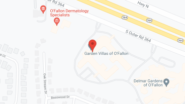 Garden Villas of O'Fallon in google map