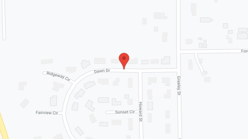 Map of the neighborhood around Whispering Willow