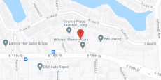 Hillcrest Memory Care in google map