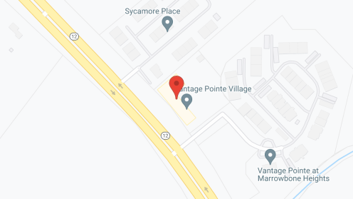 Map of the neighborhood around Vantage Pointe Village