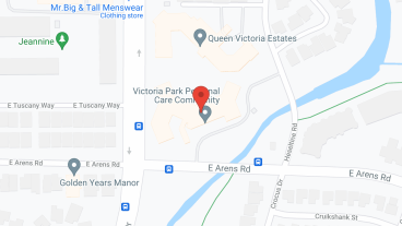 Victoria Park Personal Care Community in google map