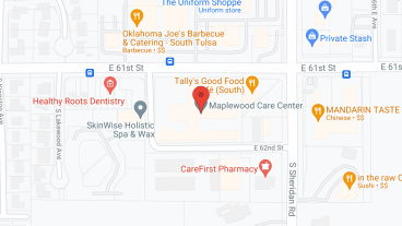 Maplewood Care Center in google map