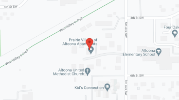 Prairie Village of Altoona in google map