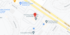 Potomac Falls Nursing and Rehabilitation Cent in google map