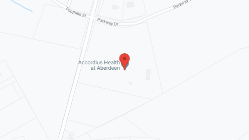 Map of the neighborhood around Kingswood Nursing Center