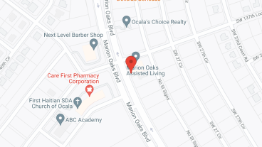 Marion Oaks Assisted Living in google map