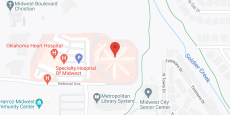Midwest City Nursing Ctr in google map