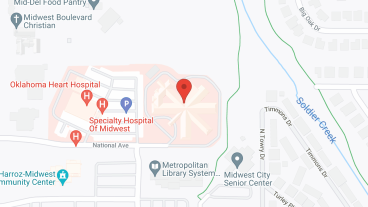Midwest City Nursing Ctr in google map