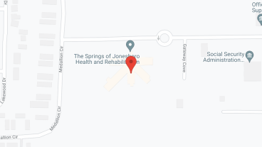 Jonesboro Health And Rehabilitation in google map