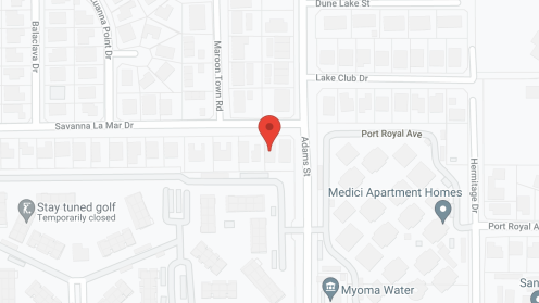 Map of the neighborhood around Loving Care Living